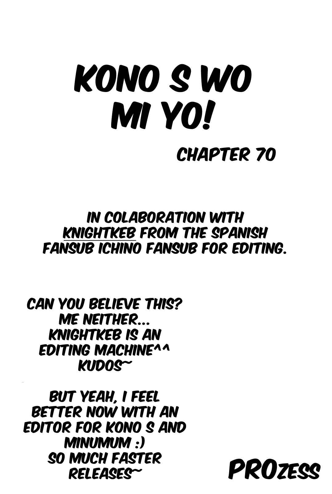 Look at this S! Cupid's Prank Chapter 70 - Page 1