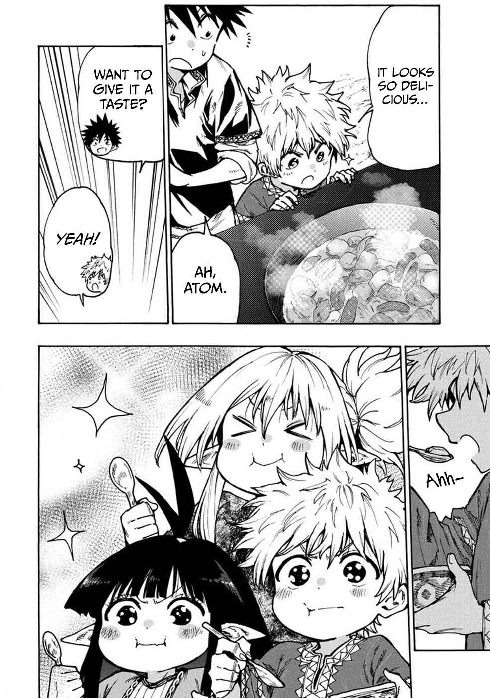 Mazumeshi Elf to Yuuboku gurashi Chapter 69 - Page 14