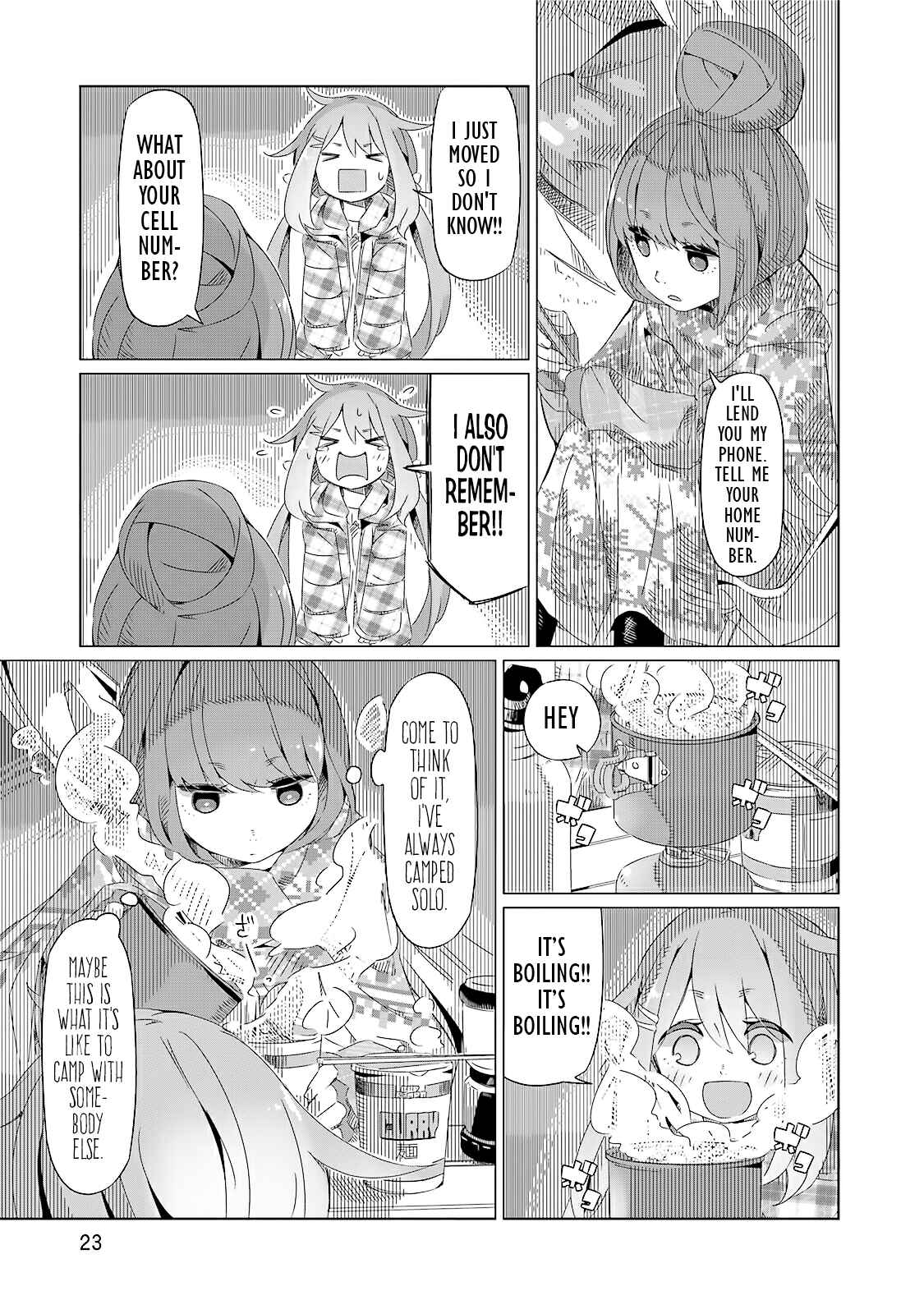 Yuru Camp△ Chapter 1 - Page 23