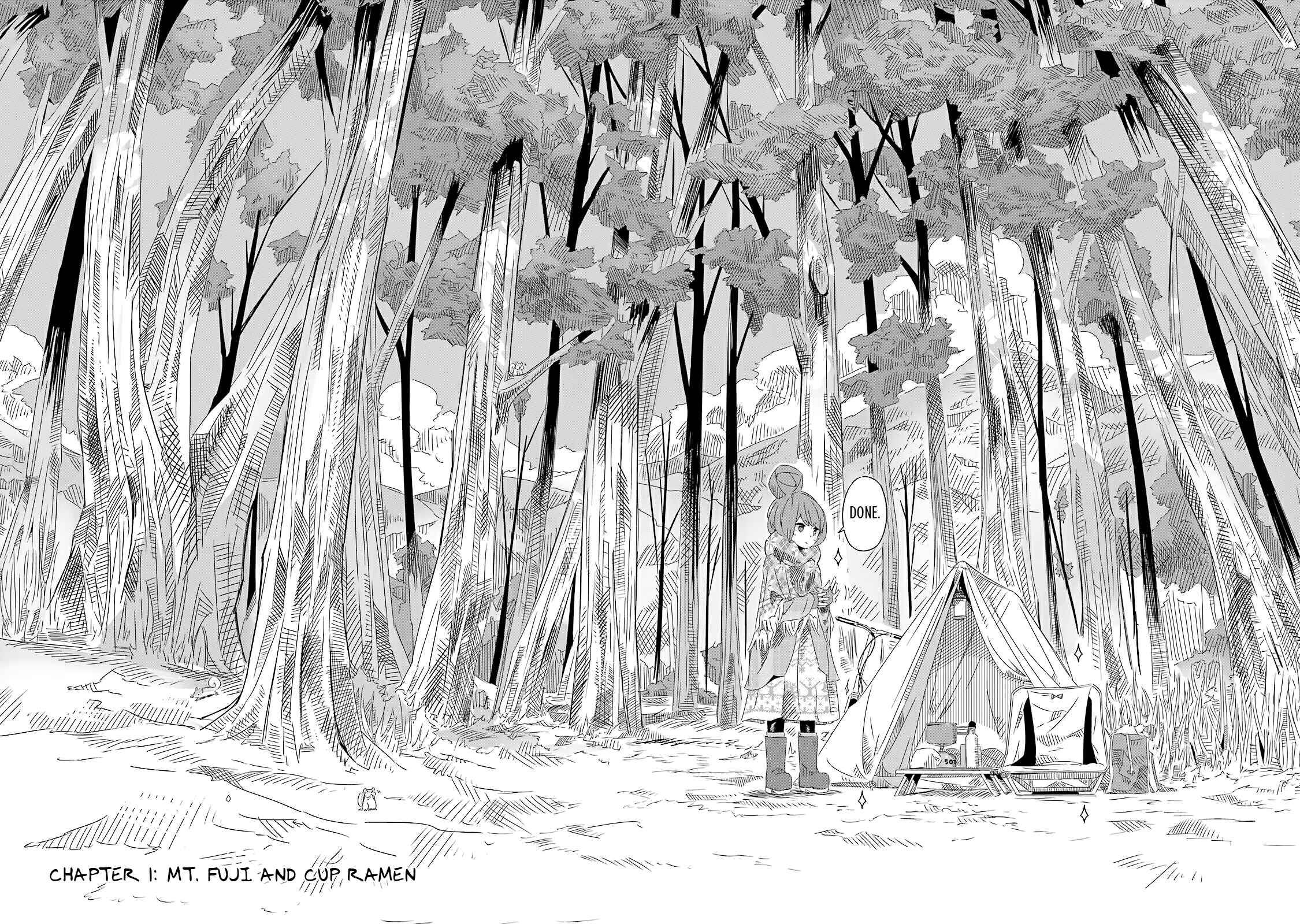 Yuru Camp△ Chapter 1 - Page 9
