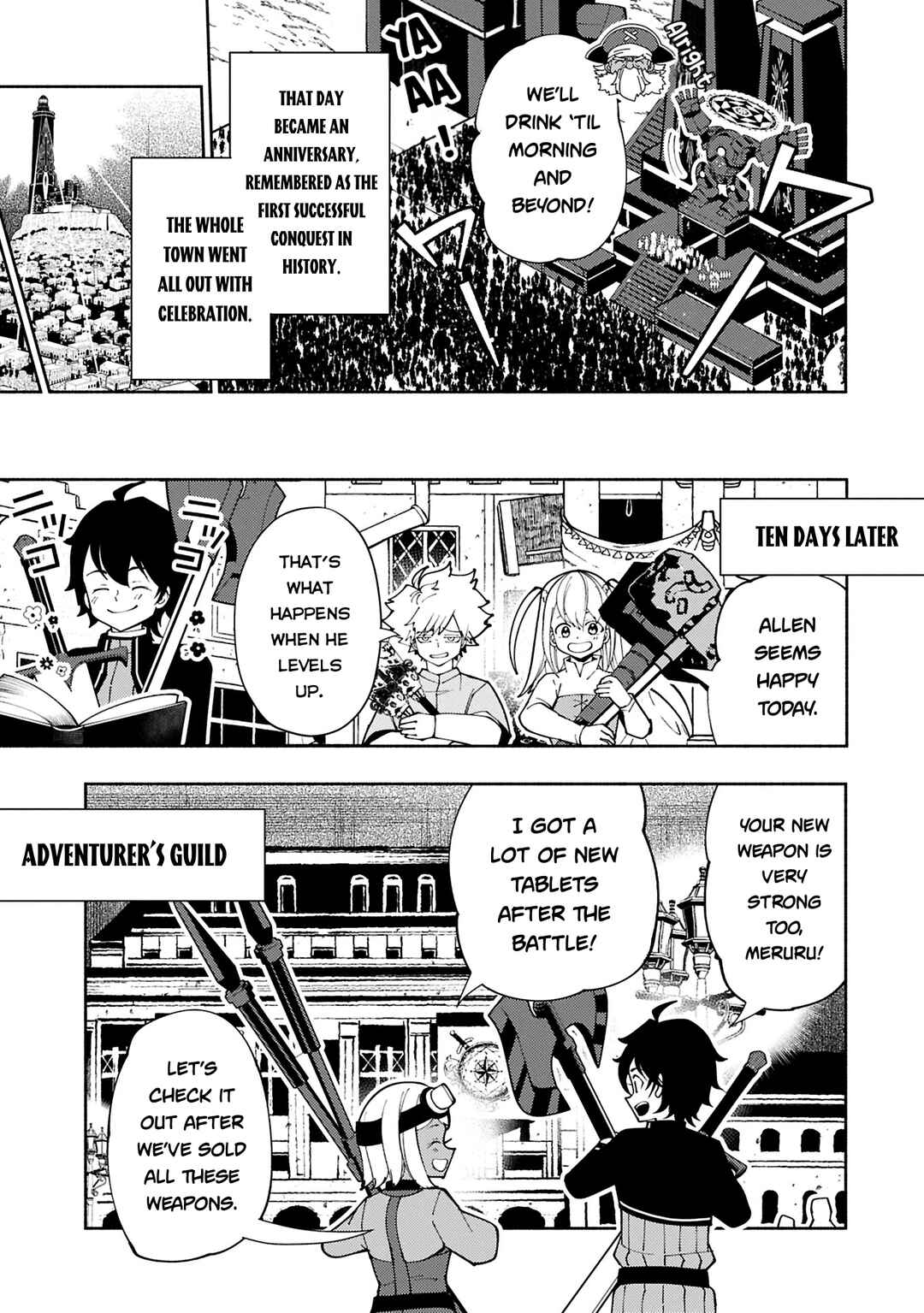 Hell Mode: Yarikomi Suki no Gamer wa Haisettei no Isekai de Musou Suru—Hajimari no Shoukanshi Chapter 74.1 - Page 8