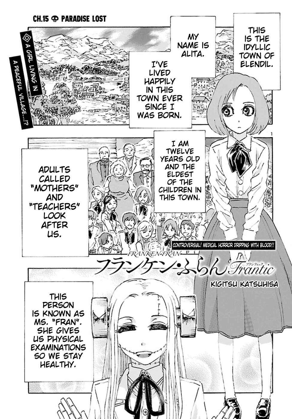 Franken Fran Frantic Chapter 15 - Page 1