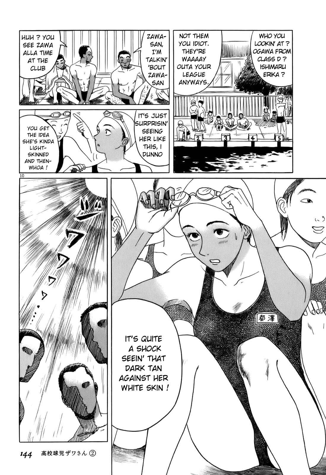 Koukou Kyuji Zawa-san Chapter 32.2 - Page 2