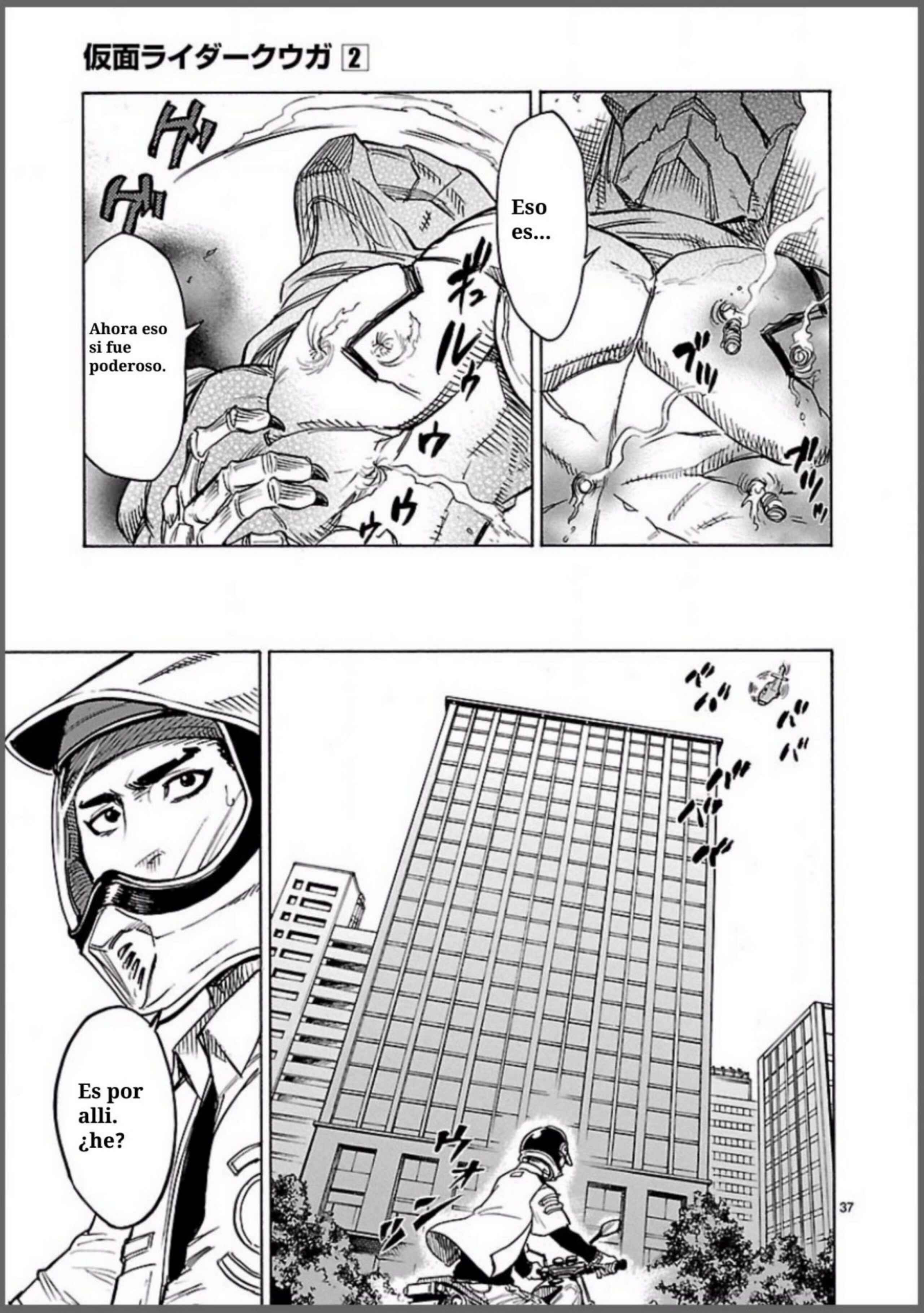 Kamen Rider Kuuga Chapter 8 - Page 38
