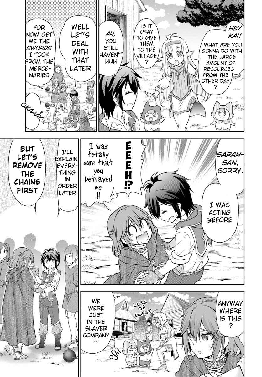 Tenohira Kaitaku Mura de Isekai Kenkokuki ~Fueteku Yome-tachi to Nonbiri Mujintou Life~ Chapter 14 - Page 22