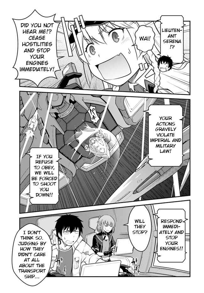 Mezametara Saikyou Soubi to Uchuusen-mochi datta node, Ikkodate Mezashite Youhei to shite Jiyuu ni Ikitai Chapter 33.1 - Page 11