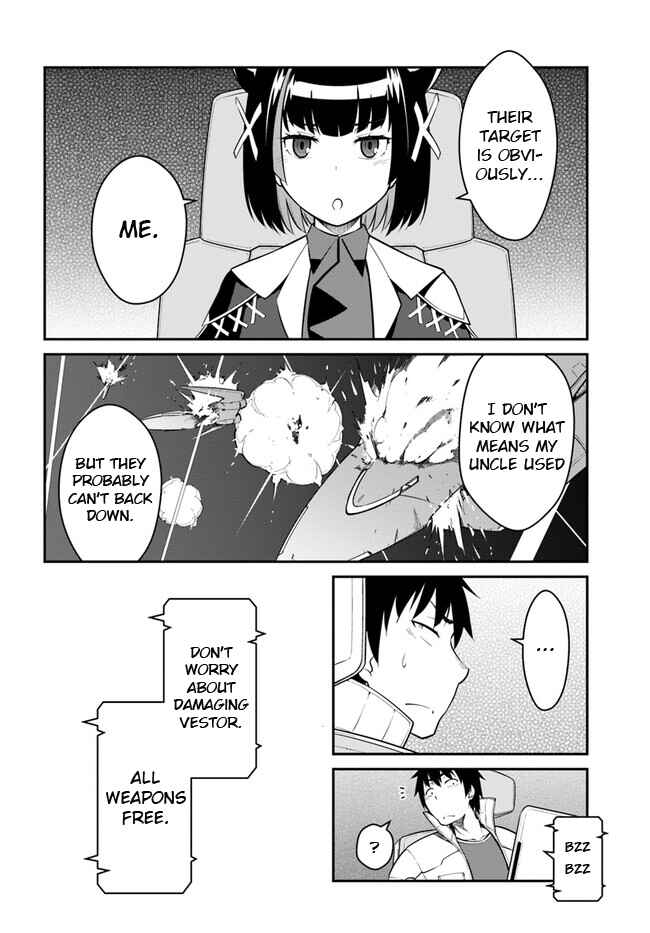Mezametara Saikyou Soubi to Uchuusen-mochi datta node, Ikkodate Mezashite Youhei to shite Jiyuu ni Ikitai Chapter 33.1 - Page 12