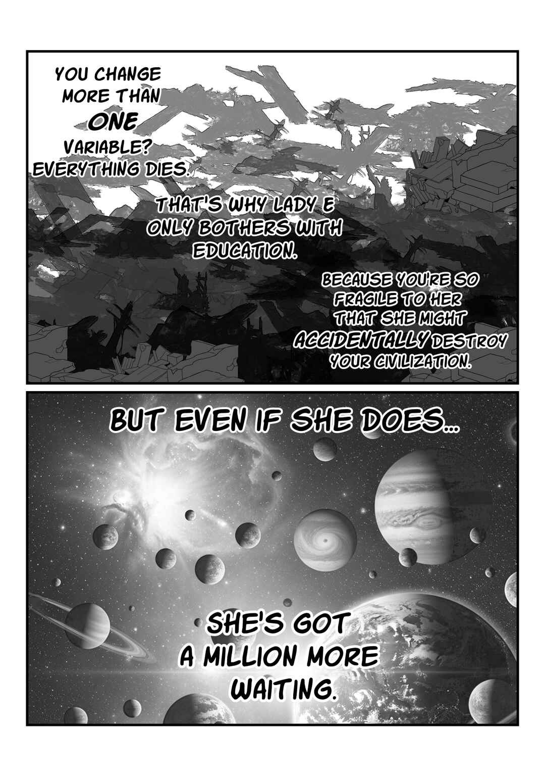 The Crushing Weight Of This Universe Chapter 14.1 - Page 4