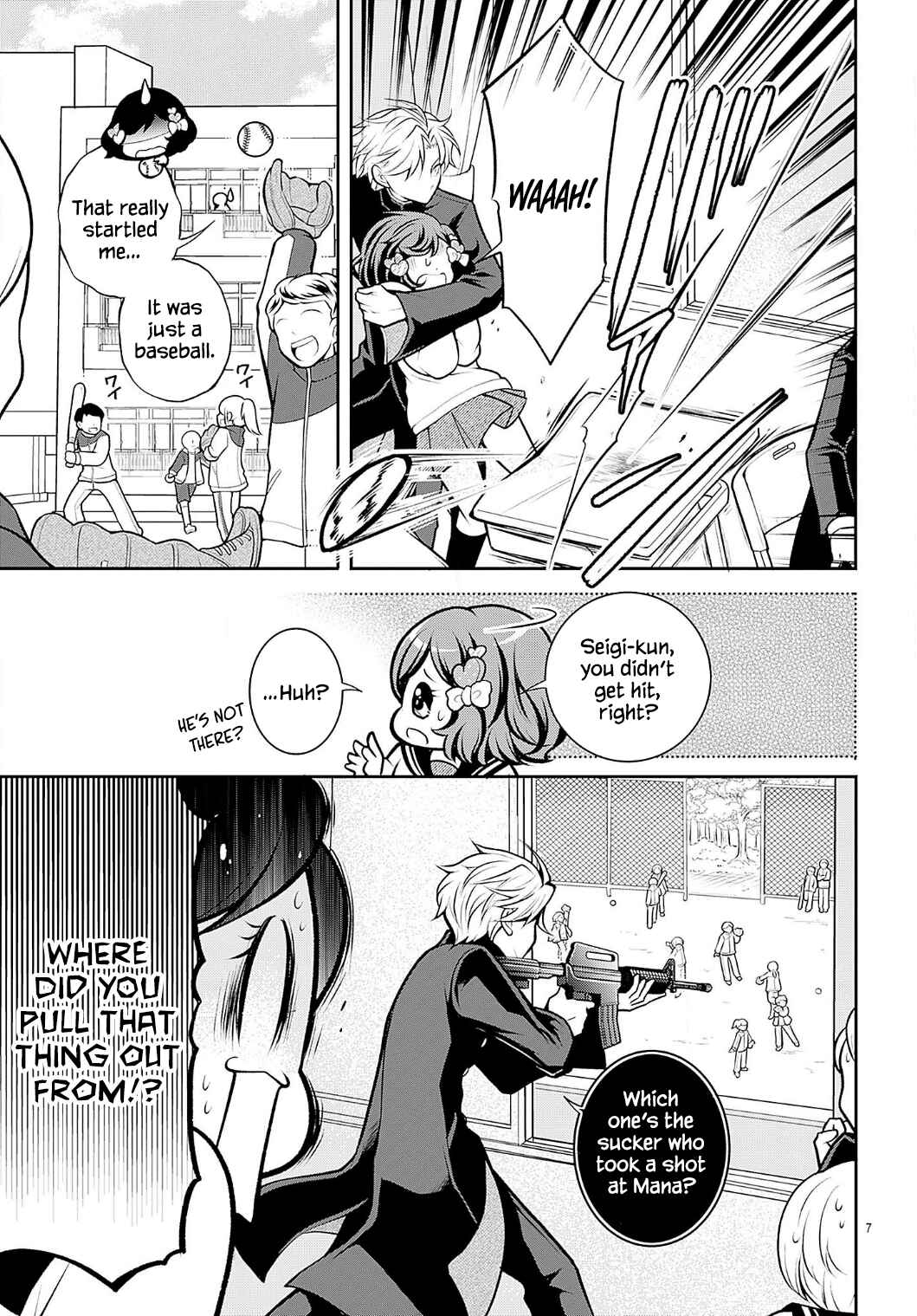 Seigi-kun Blowback!: Kageki na Nichijou Keigoruku Chapter 2 - Page 7