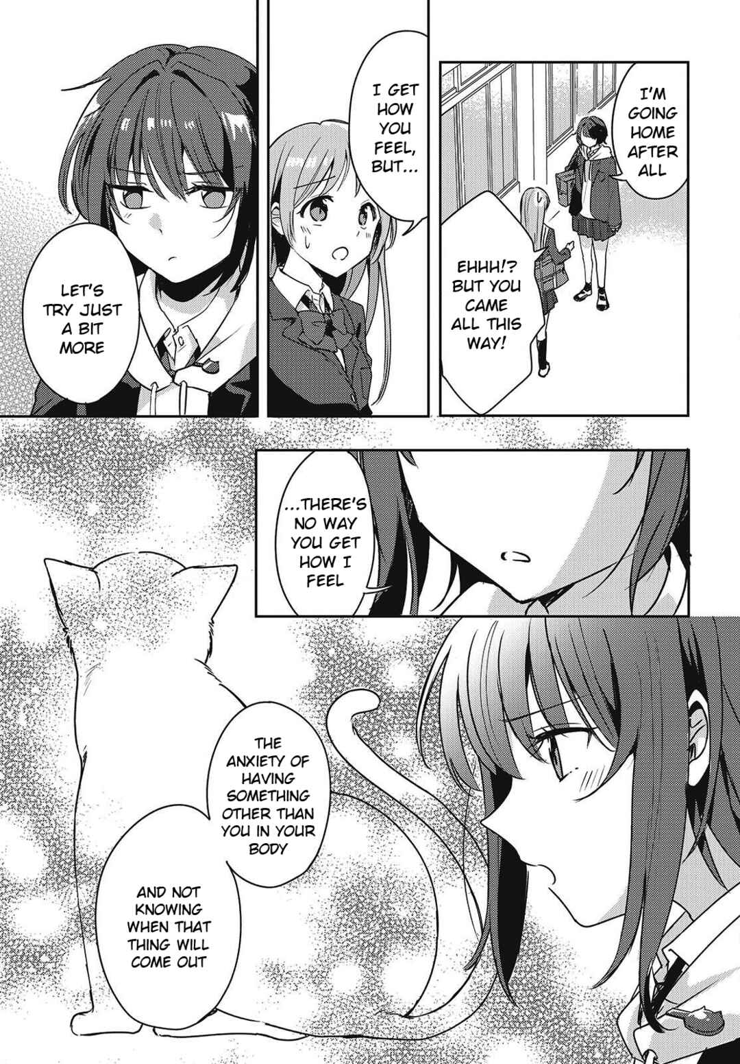 Osananajimi wa, Nyaa to Naite Skirt no Naka Chapter 3 - Page 19