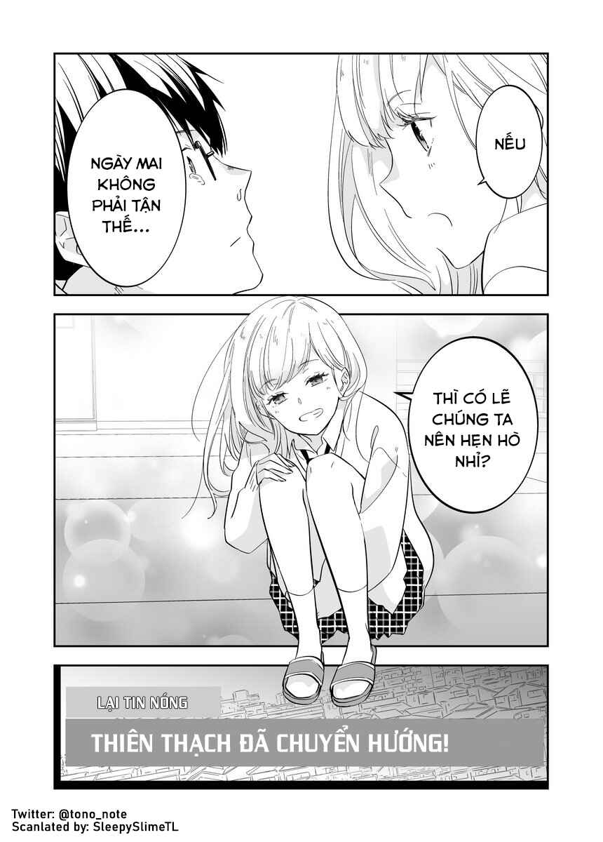 The World Will Be Destroyed Tomorrow, so I Want to Rub Your Boobs Chapter 1 - Page 8
