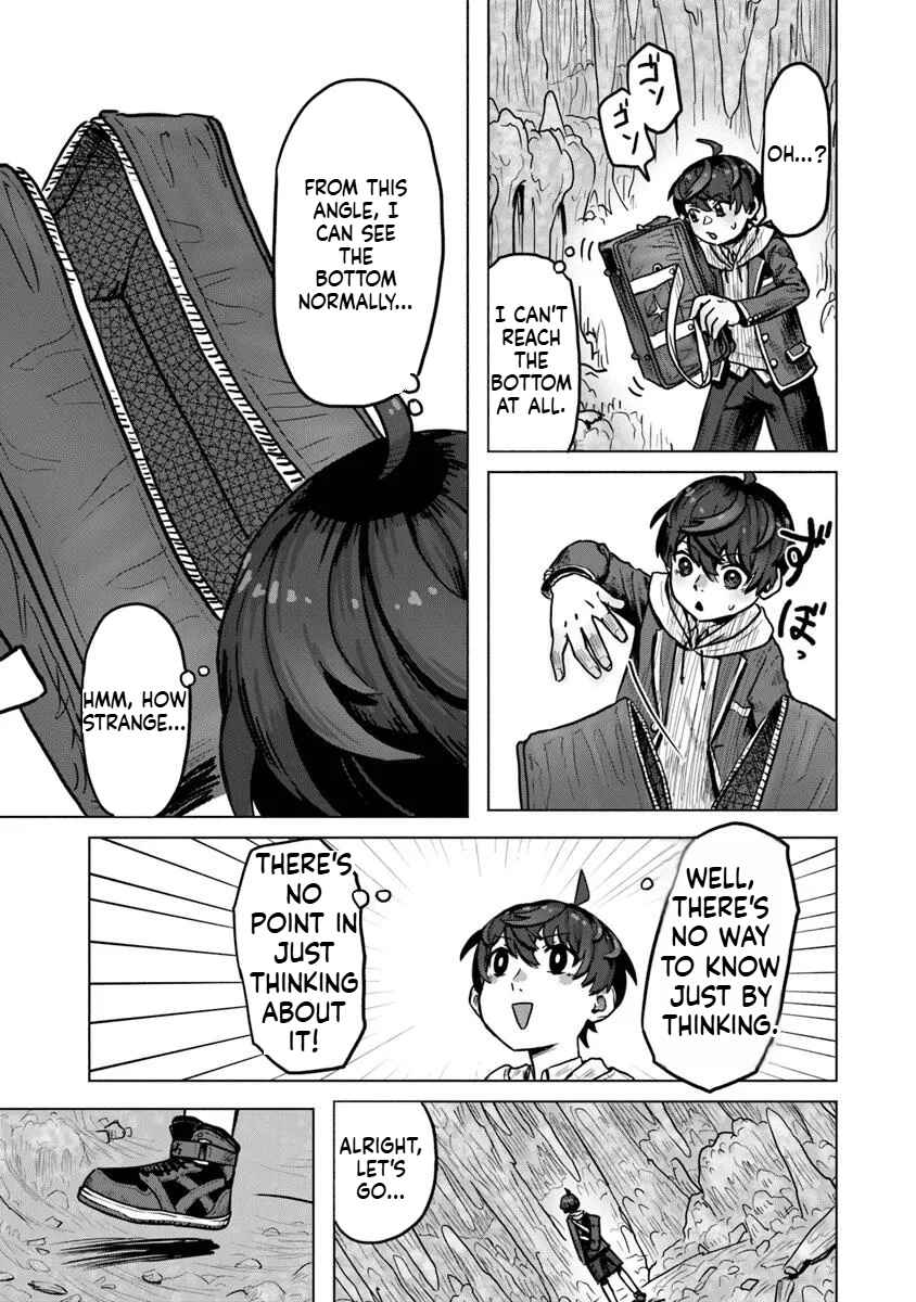 Kaban no Yuusha no Isekai Nonbiri Tabi ~Jitsuwa "Kaban" wa nani demo Kyuushuu Dekirushi, Nihon kara nandemo Toriyose ga Dekiru Cheat bukideshita~ Chapter 2.1 - Page 4