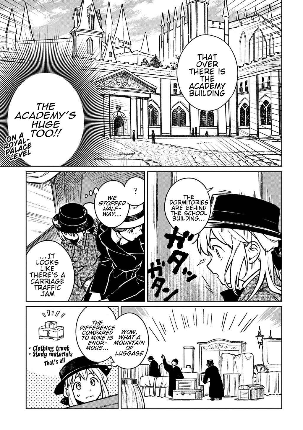 Isekai ni Kita kedo, Seikatsu Mahou shika Tsukaemasen Chapter 3 - Page 3