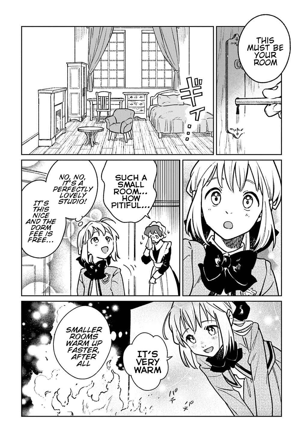 Isekai ni Kita kedo, Seikatsu Mahou shika Tsukaemasen Chapter 3 - Page 8