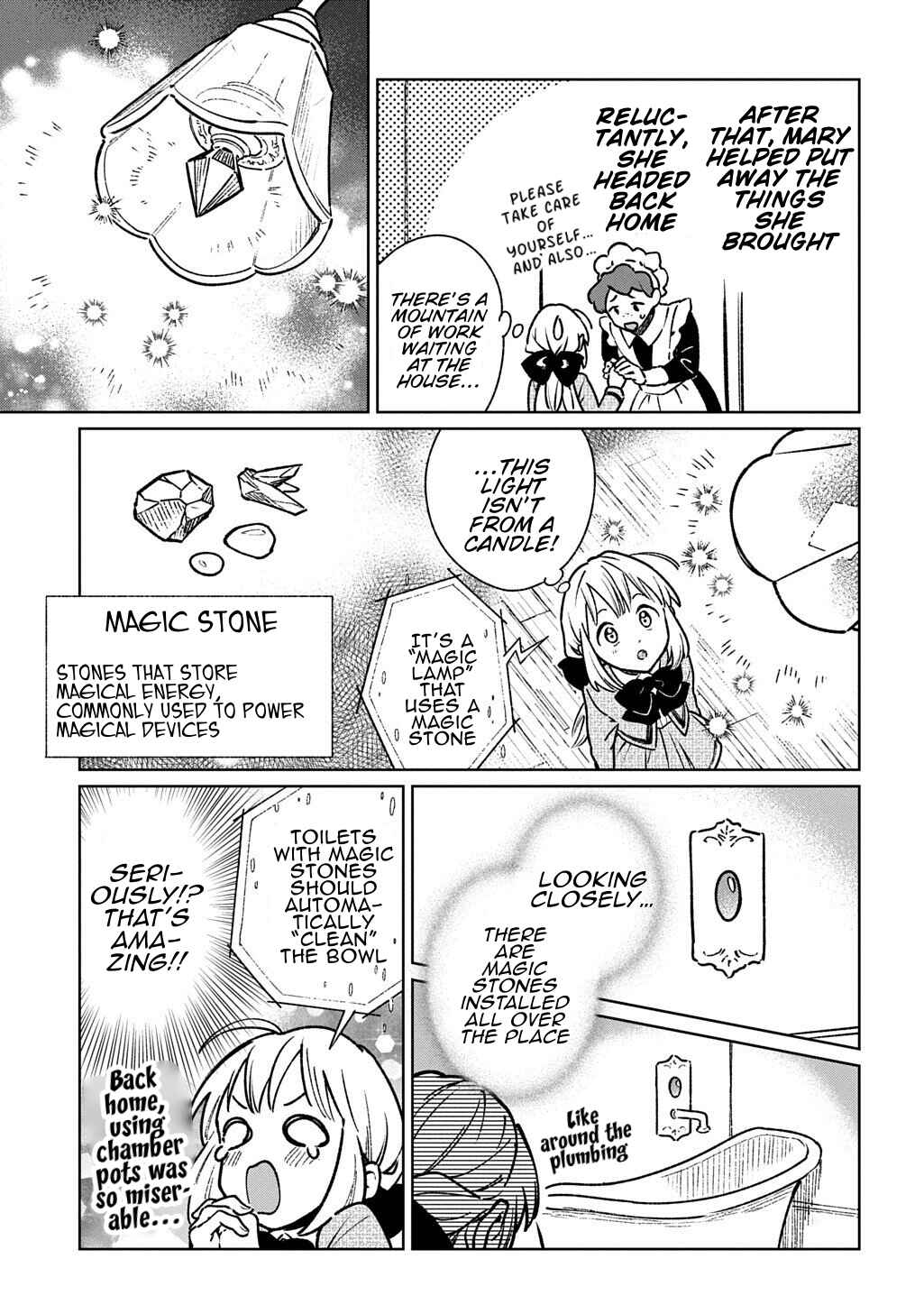 Isekai ni Kita kedo, Seikatsu Mahou shika Tsukaemasen Chapter 3 - Page 9