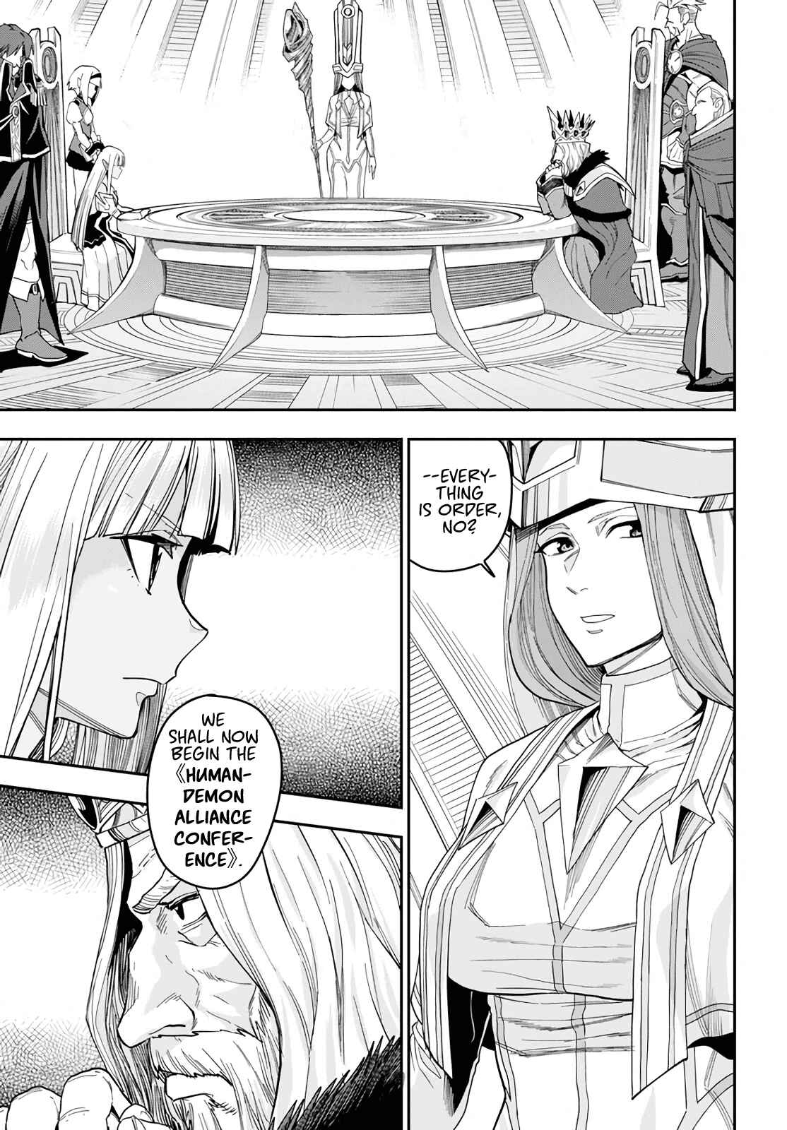 Konjiki no Word Master: Yuusha Yonin ni Makikomareta Unique Cheat Chapter 59 - Page 3