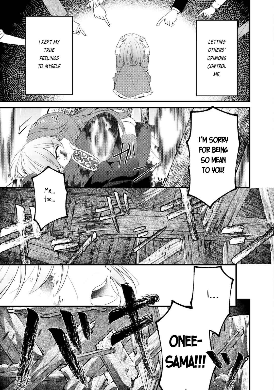 Saiai no Onee-sama ga Akuyaku Reijou datta no de, Kami ga Sadameta Scenario ni Aragaimasu Chapter 5 - Page 30