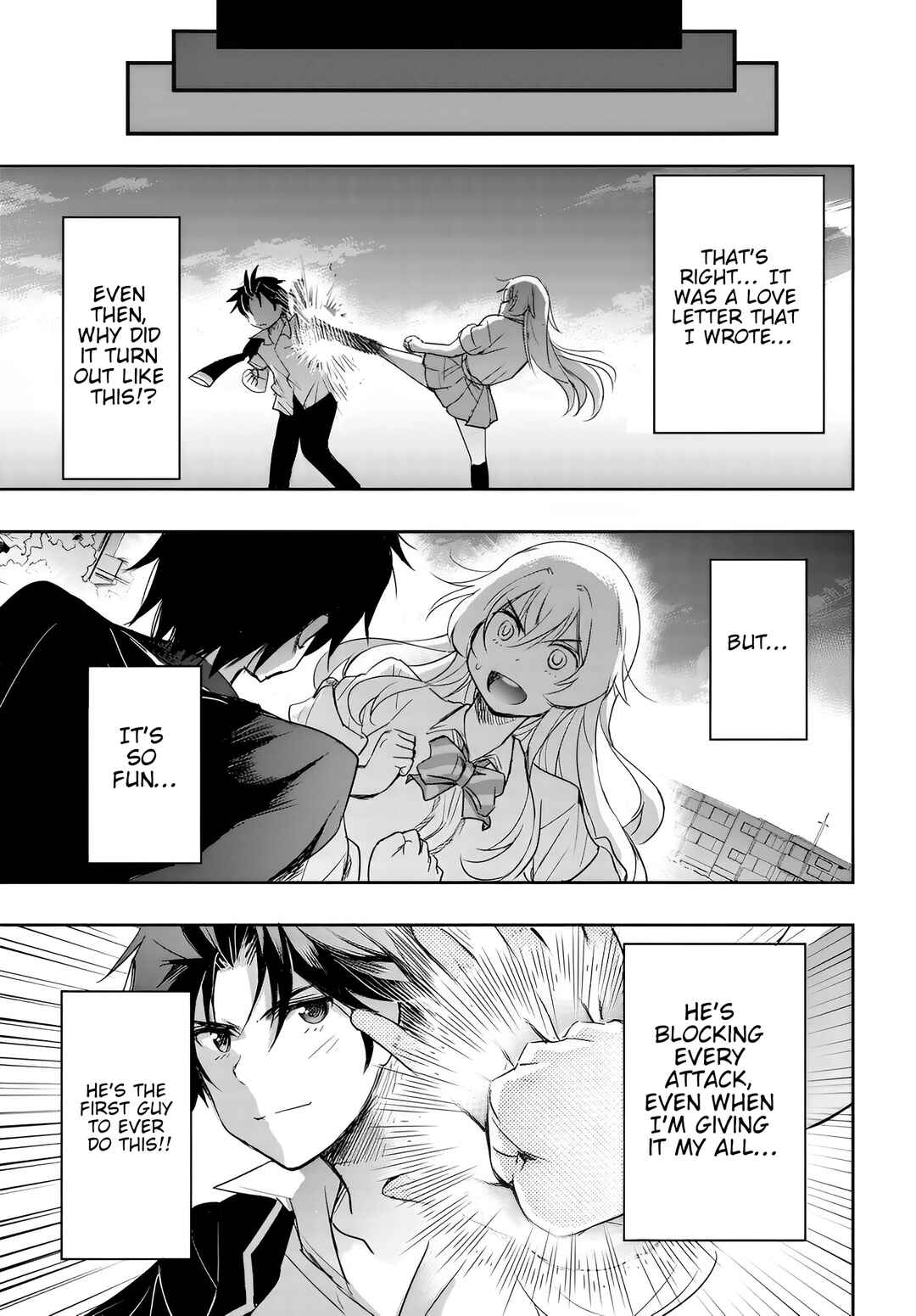 Watashi yori Tsuyoi Otoko to Kekkon shitai no - Seiso na Biji Seito Kaichou (Jitsu wa Moto Banchou) no Himitsu wo Shiru Inkya (Jitsu wa Kanojo wo Koeru Saikyou no Yankee) Chapter 7 - Page 9