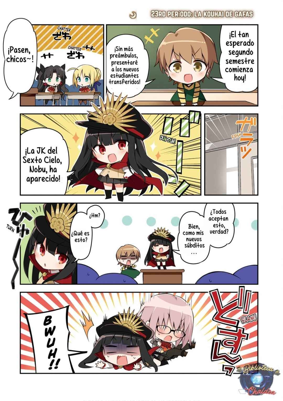 Type-Moon Gakuen - Chibi Chuki! Chapter 23 - Page 5