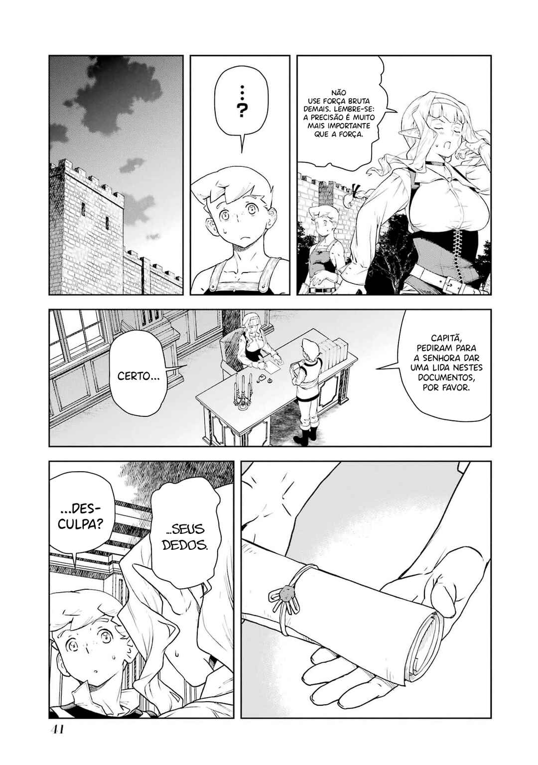 Kishi Danchou no Elf-san datte Otome ga Shitai. Chapter 13 - Page 6