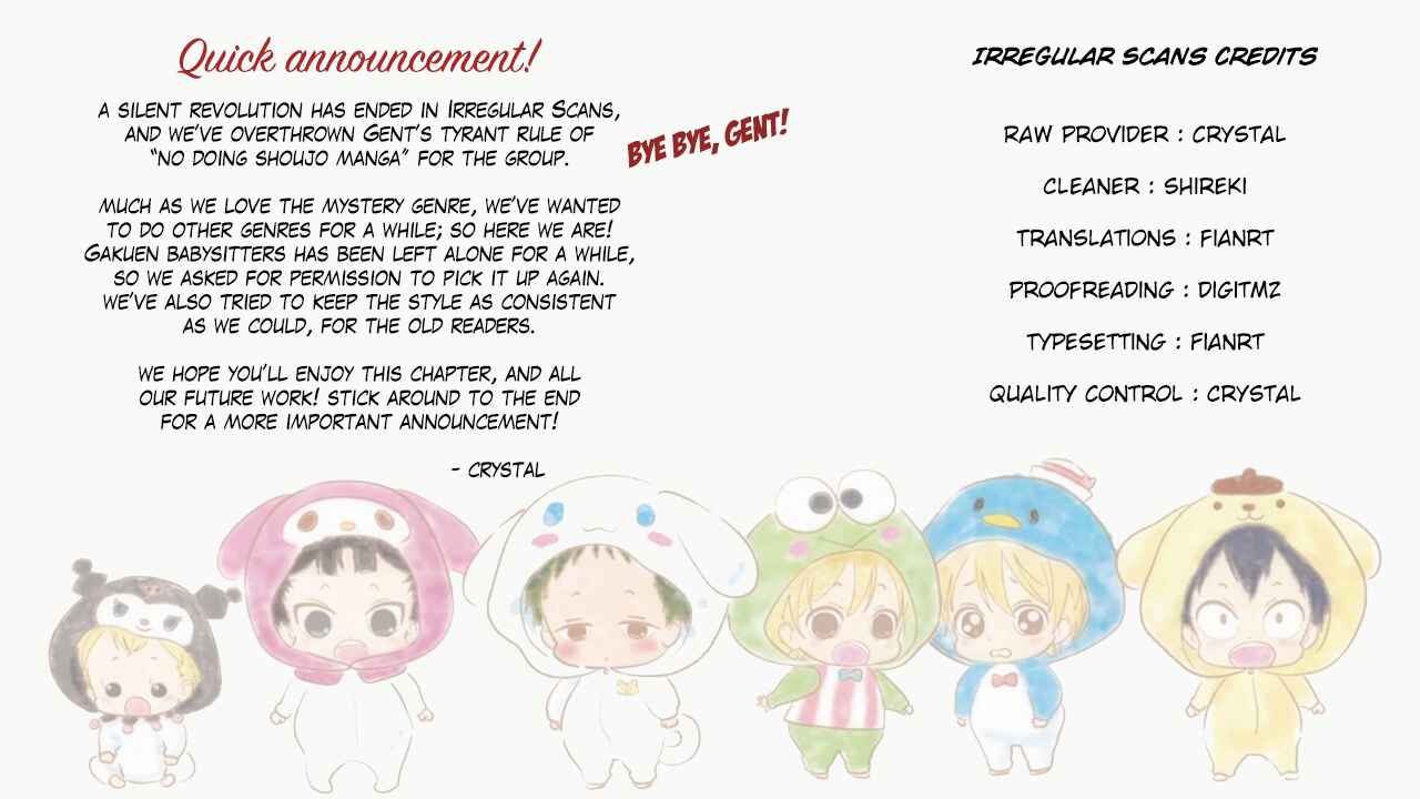 Gakuen Babysitters Chapter 89 - Page 1