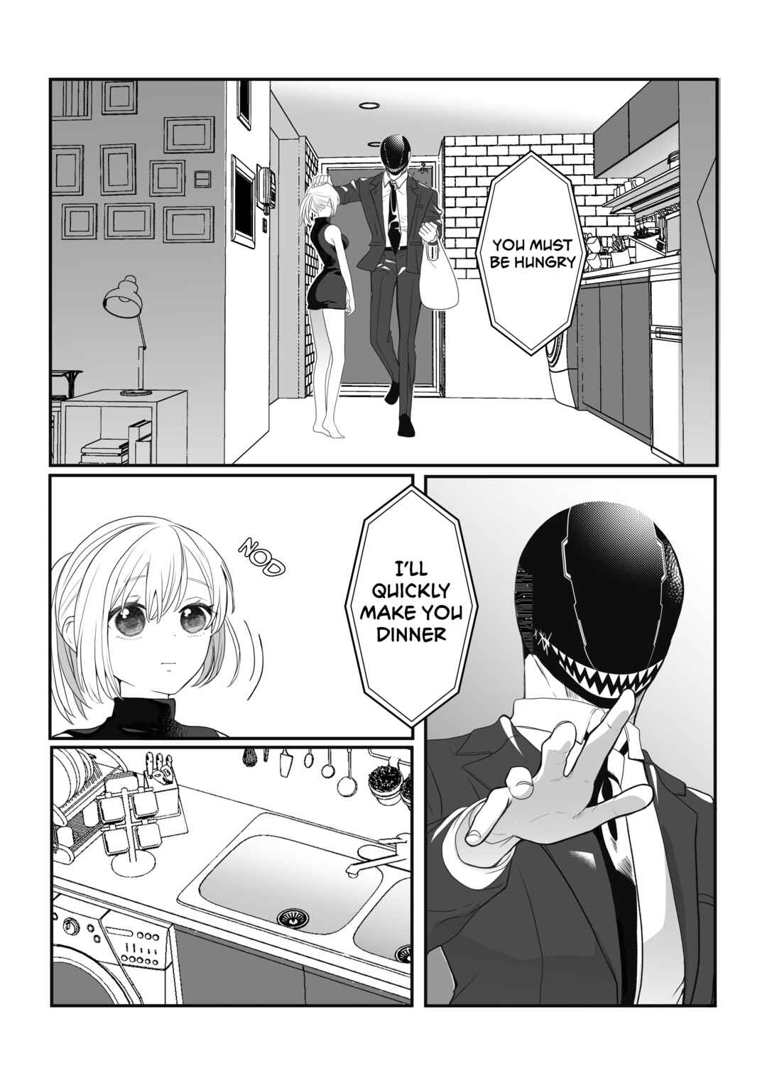 Igyou Atama-san to Ningen-chan (Pre-Serialization) Chapter 1 - Page 5