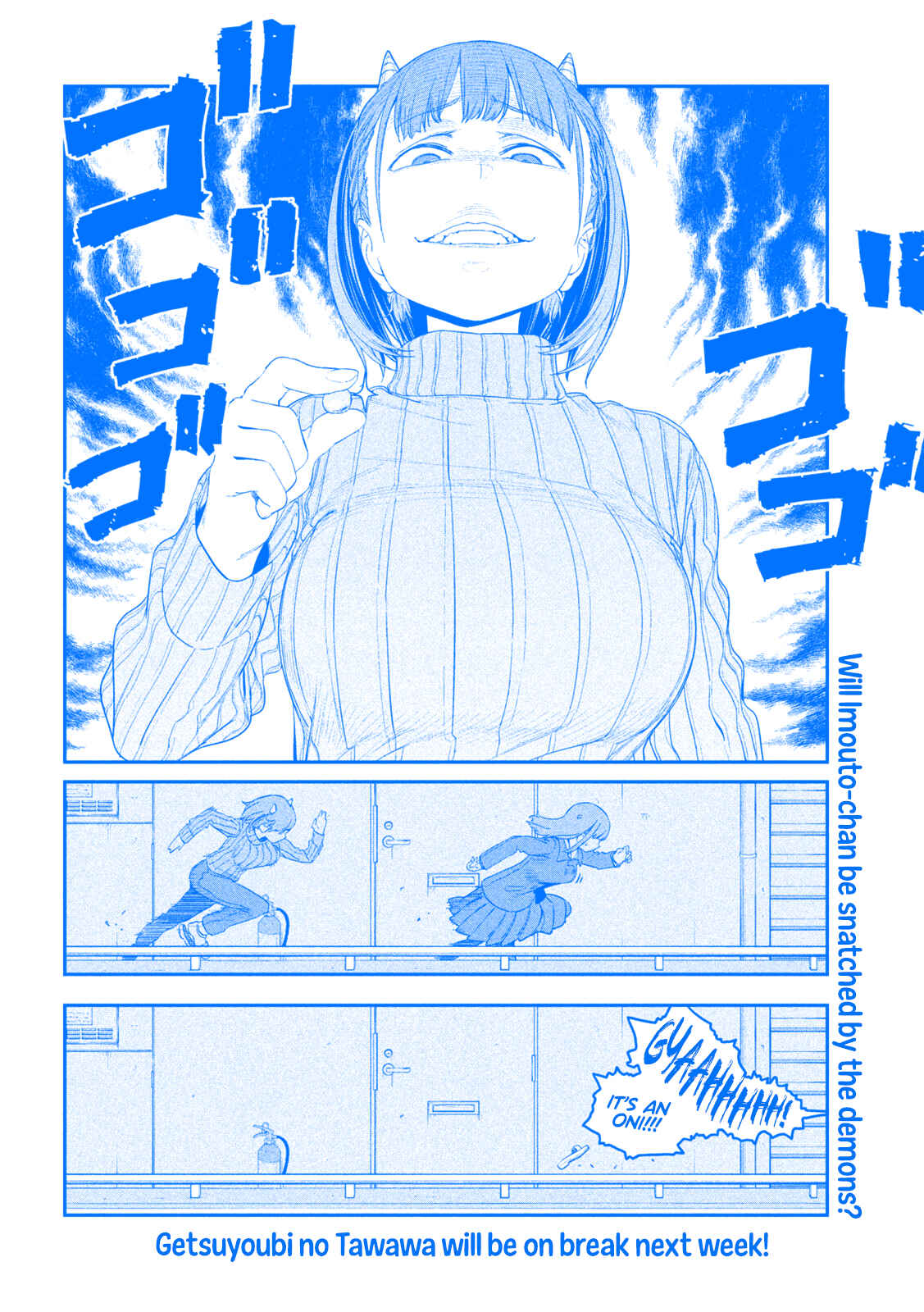 Getsuyoubi no Tawawa (Blue) (Fan Colored) Chapter 22 - Page 11