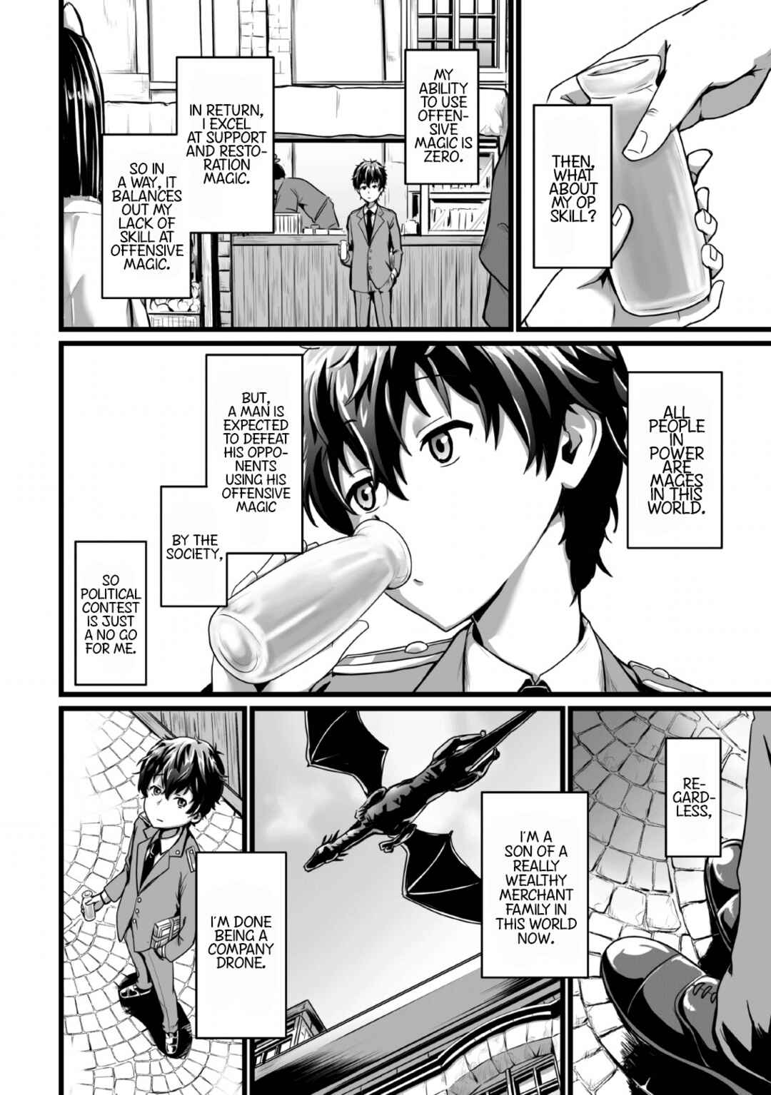 Isekai de Uwamae Hanete Ikiteiku ~Saisei Mahoutsukai no Yuru Fuwa Jinzai Haken Seikatsu~ Chapter 1 - Page 6