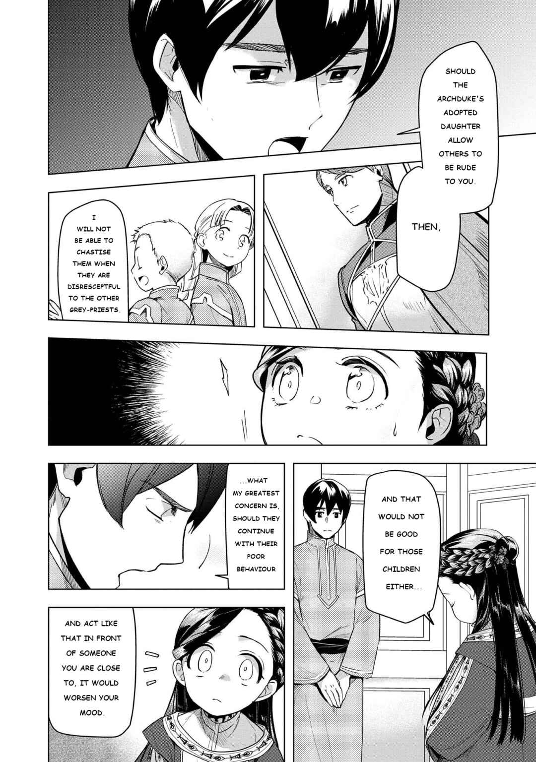 Honzuki no Gekokujou: Shisho ni Naru tame ni wa Shudan o Erandeiraremasen—Dai-3 Bu: Ryouchi ni Hon o Hirogeyou! Chapter 26 - Page 4