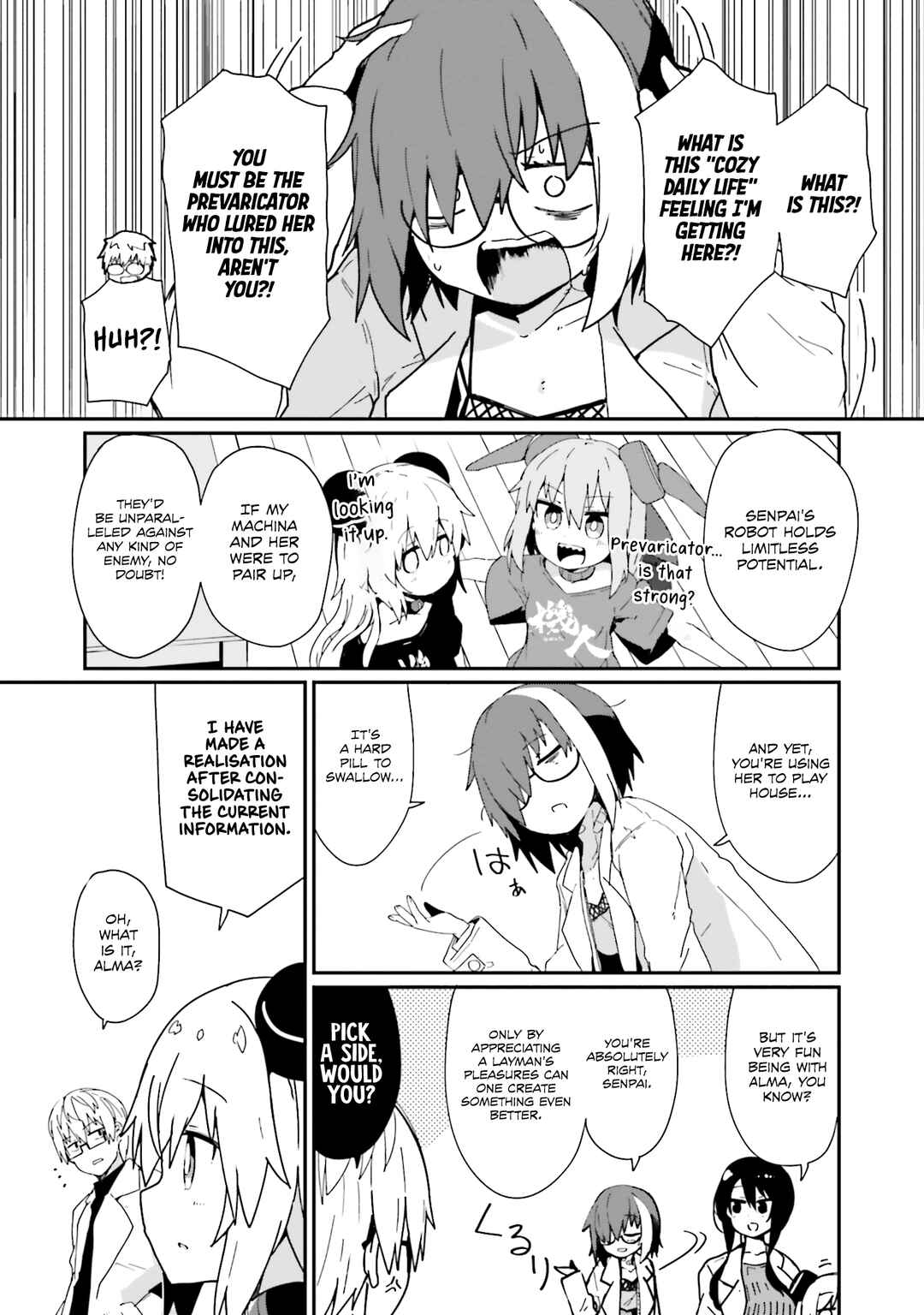 Alma-chan wa Kazoku ni Naritai Chapter 14 - Page 9