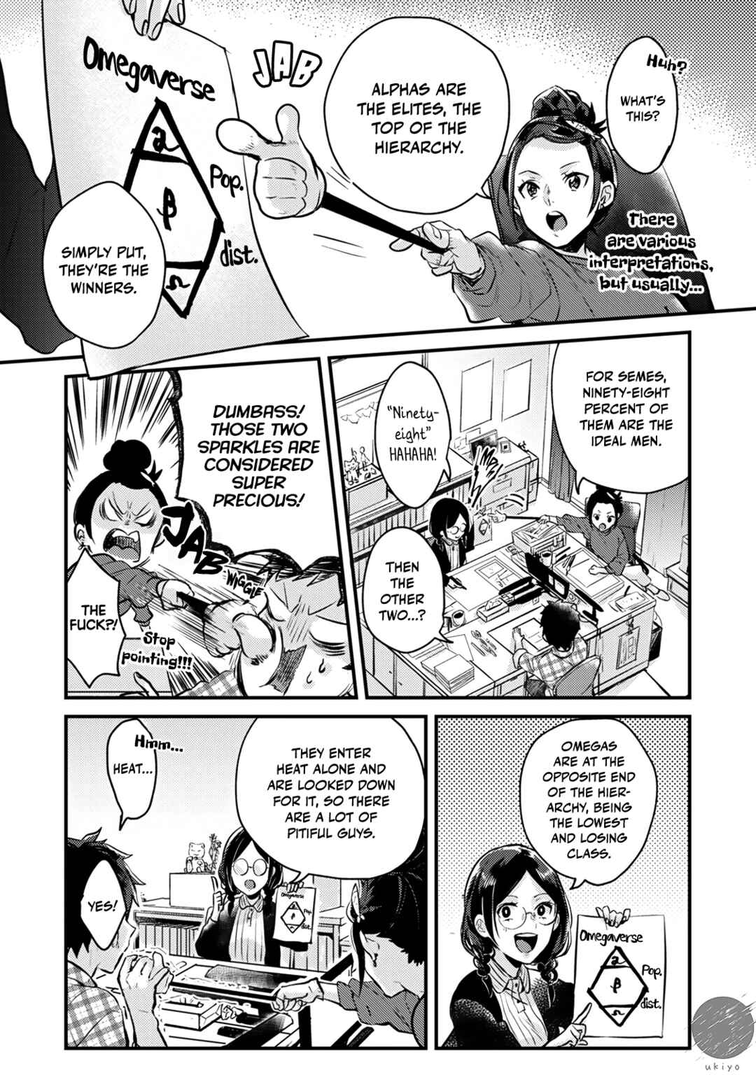 Ω ni dake wa Naritakunai!!: Isekai Tensei Shitara Ane no BL Manga no Naka deshita Chapter 1 - Page 16