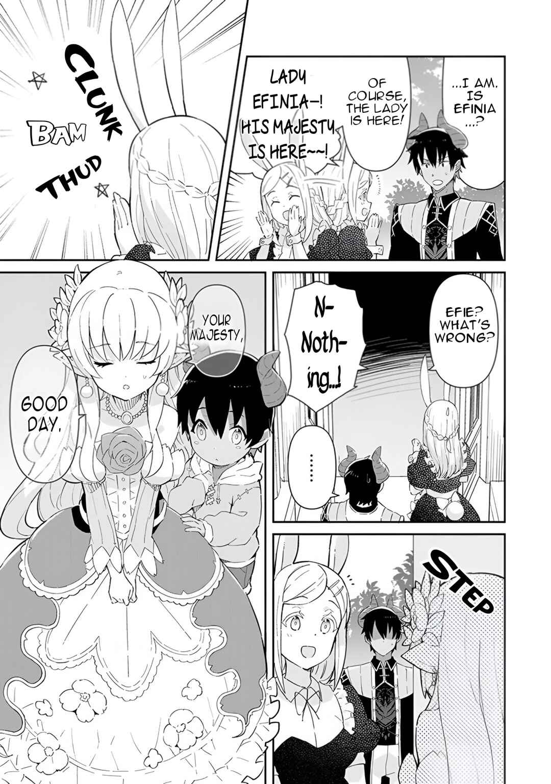 Reiketsu Ryuuou Heika no "Unmei no Tsugai" rashii Desu ga, Koukyuu ni Hikikomorou to Omoimasu Chapter 14 - Page 34
