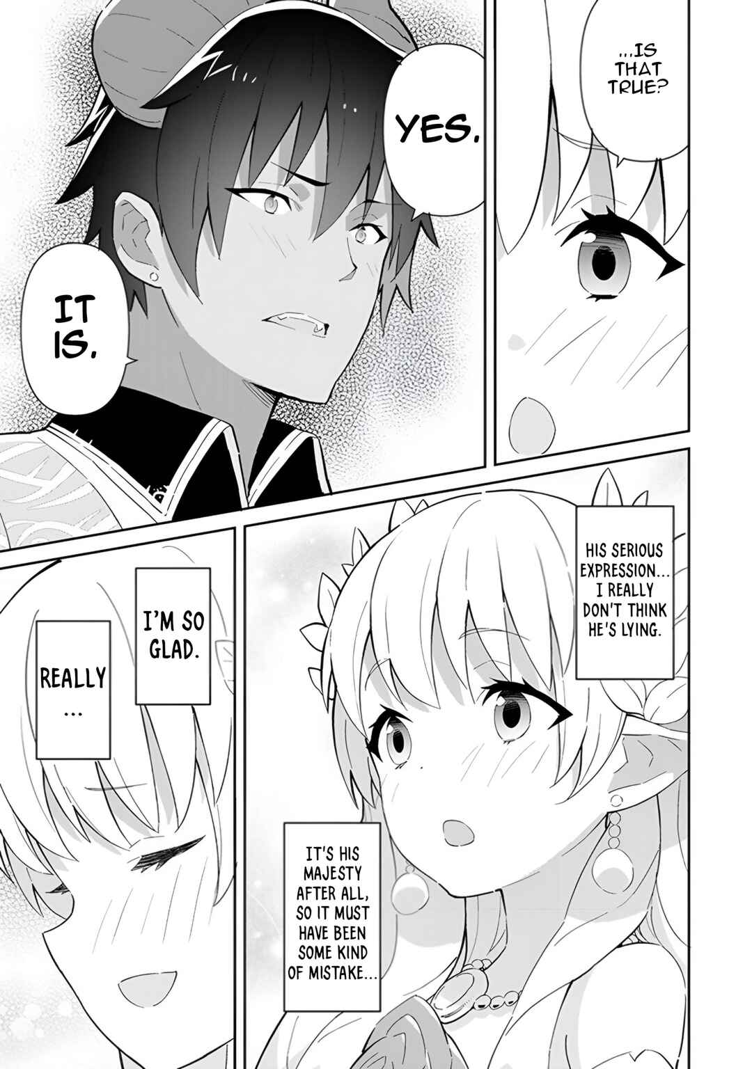 Reiketsu Ryuuou Heika no "Unmei no Tsugai" rashii Desu ga, Koukyuu ni Hikikomorou to Omoimasu Chapter 14 - Page 40