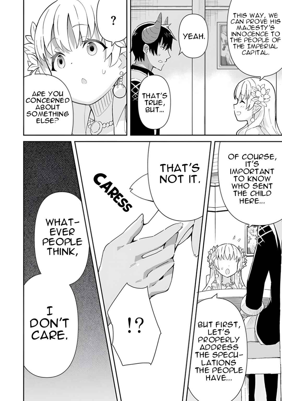 Reiketsu Ryuuou Heika no "Unmei no Tsugai" rashii Desu ga, Koukyuu ni Hikikomorou to Omoimasu Chapter 14 - Page 45