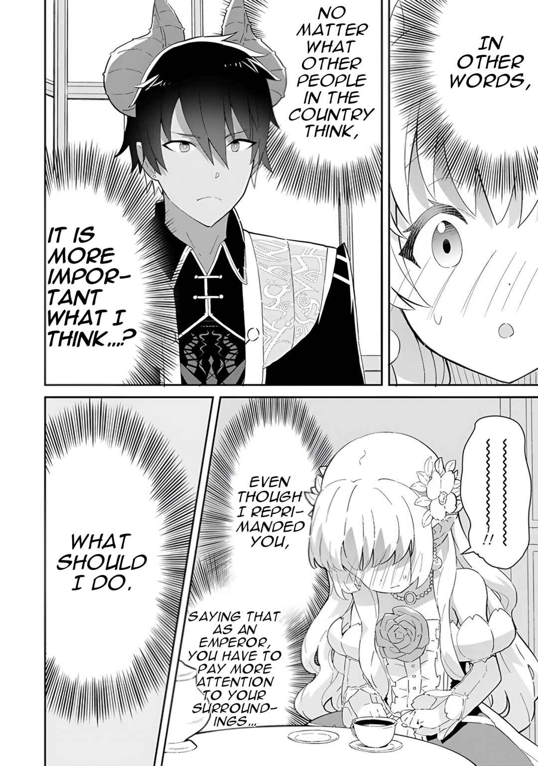 Reiketsu Ryuuou Heika no "Unmei no Tsugai" rashii Desu ga, Koukyuu ni Hikikomorou to Omoimasu Chapter 14 - Page 47