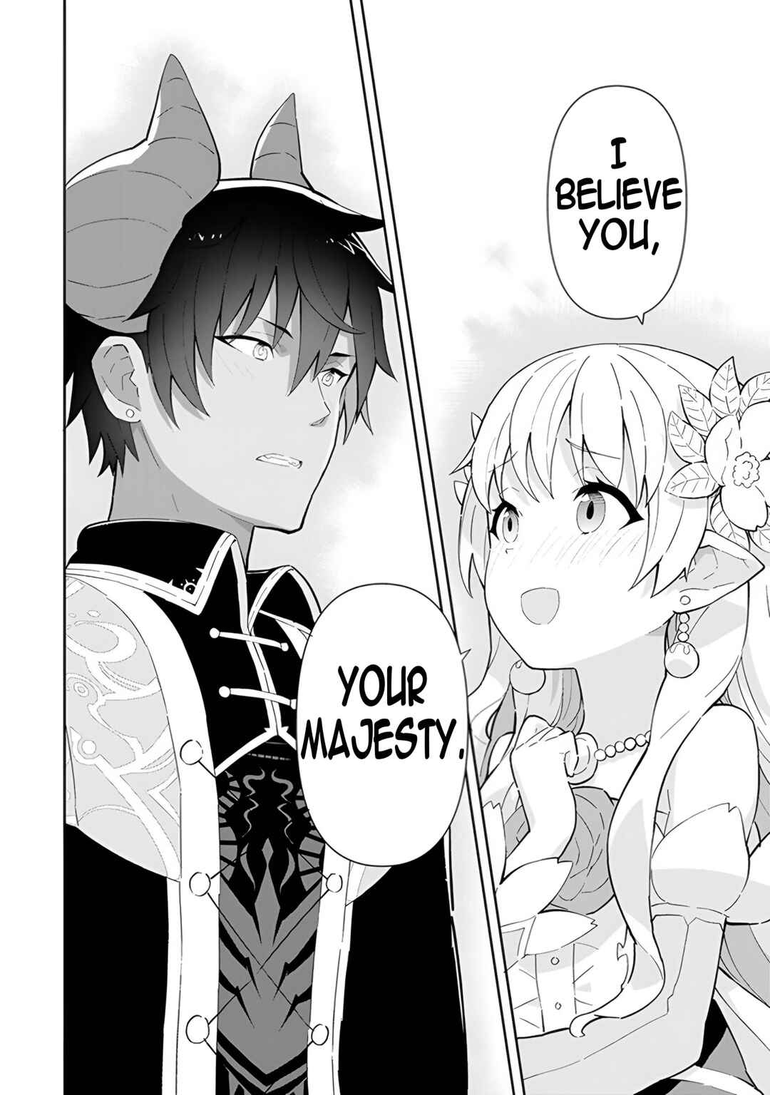 Reiketsu Ryuuou Heika no "Unmei no Tsugai" rashii Desu ga, Koukyuu ni Hikikomorou to Omoimasu Chapter 14 - Page 49