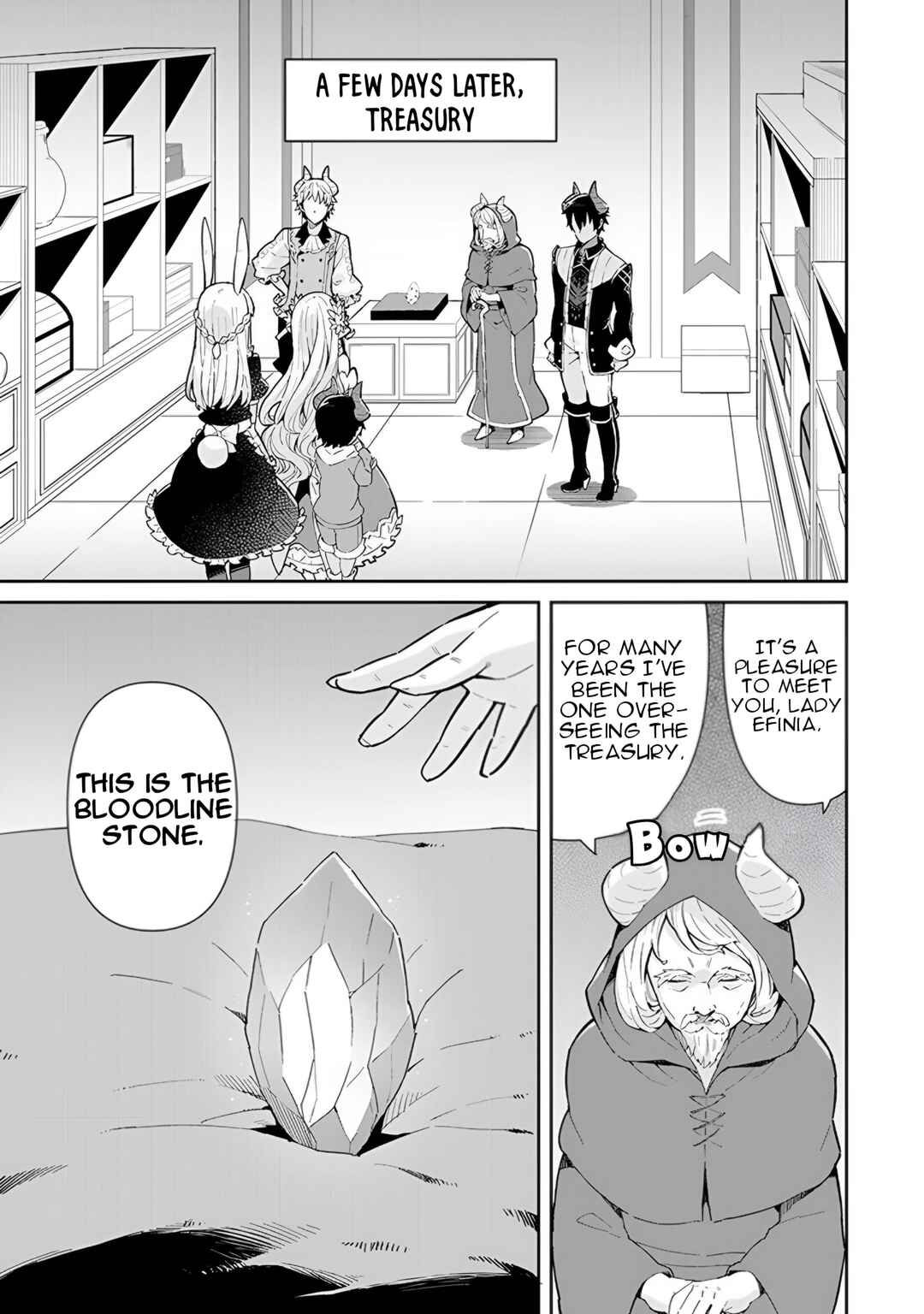 Reiketsu Ryuuou Heika no "Unmei no Tsugai" rashii Desu ga, Koukyuu ni Hikikomorou to Omoimasu Chapter 14 - Page 52