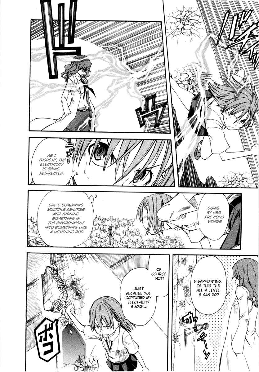 Toaru Majutsu no Index Gaiden: Toaru Kagaku no Railgun Chapter 13 - Page 11