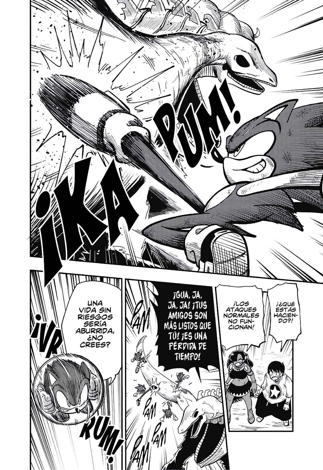Sonic to Yuuki no Tsurugi Chapter 11 - Page 15