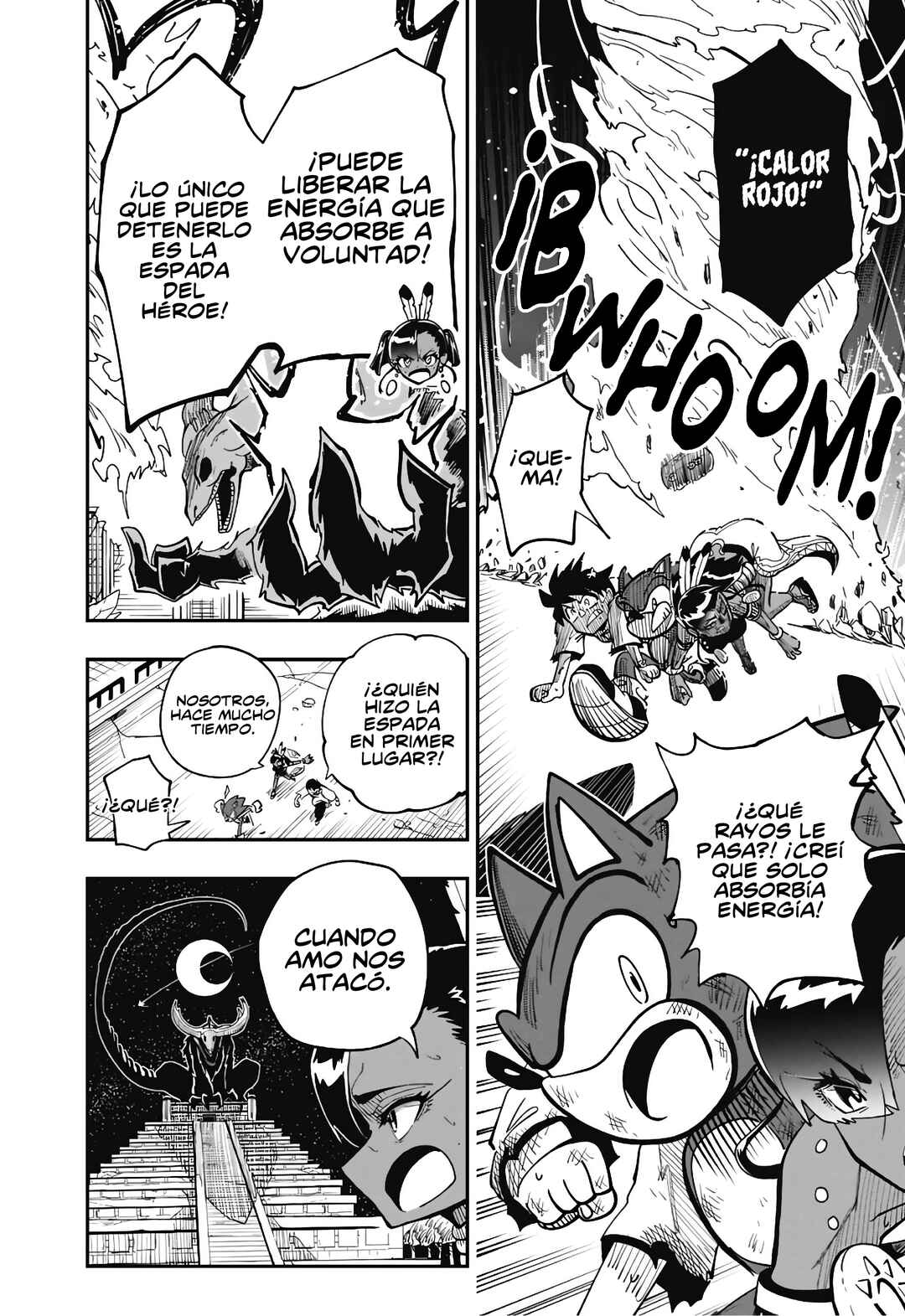 Sonic to Yuuki no Tsurugi Chapter 11 - Page 9