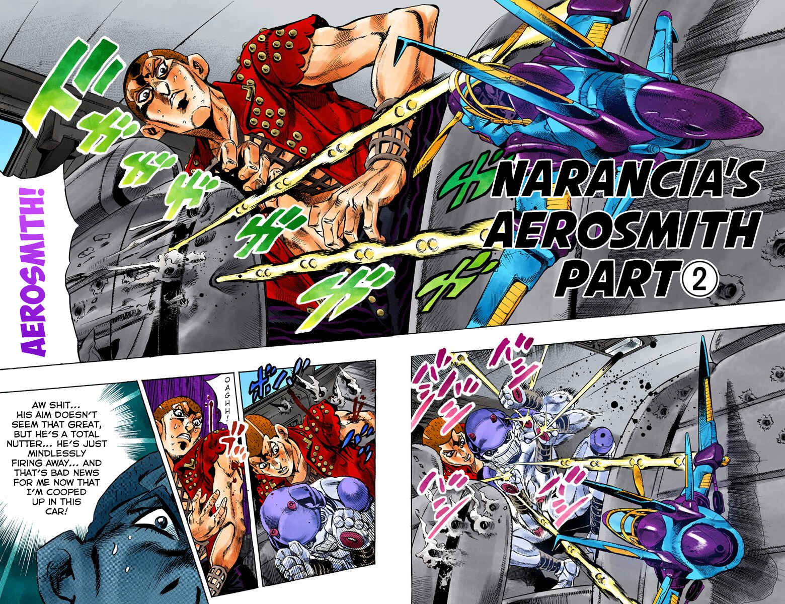 JoJo no Kimyou na Bouken: Part 5 - Ougon no Kaze Color-ban Chapter 32 - Page 3