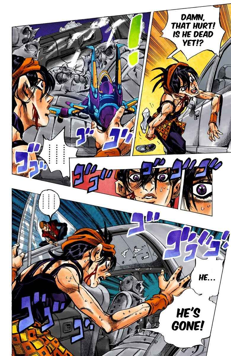 JoJo no Kimyou na Bouken: Part 5 - Ougon no Kaze Color-ban Chapter 32 - Page 8
