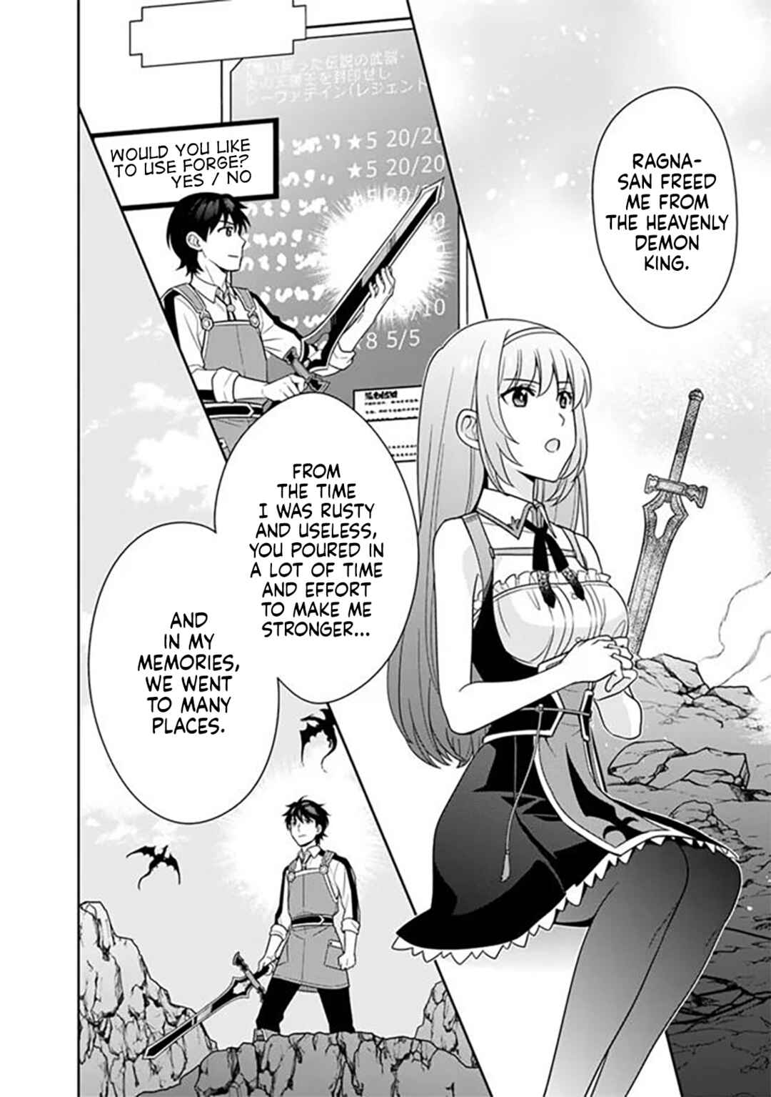 Seisan Shoku o Kiwame Sugi Tara Densetsu no Buki ga Ore no Yome ni Narinashita Chapter 13 - Page 3