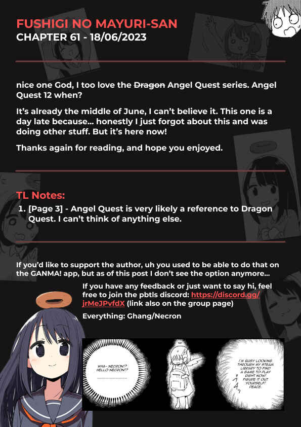 Fushigi no Mayuri-san Chapter 61 - Page 5
