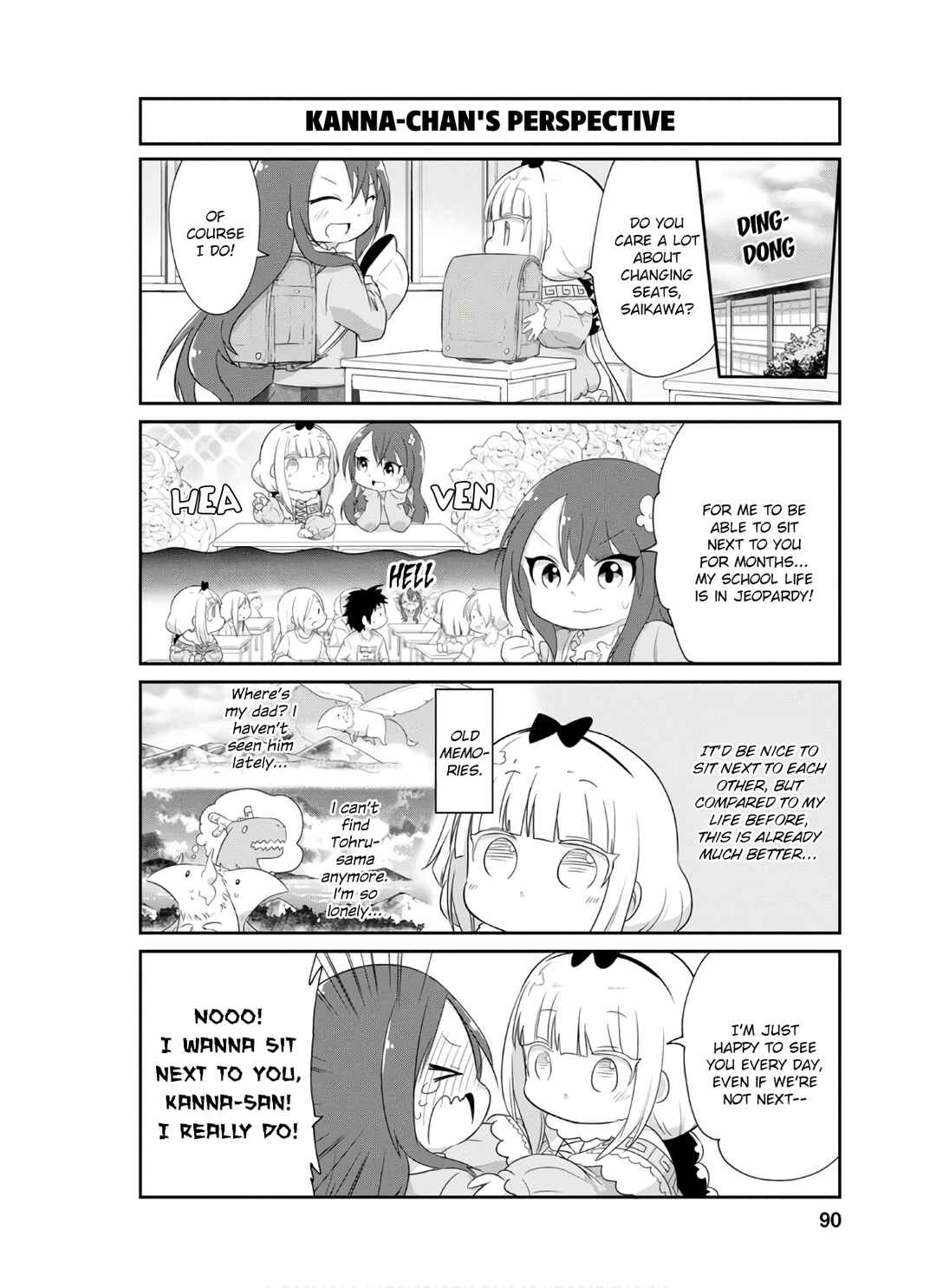 Kobayashi-san Chi no Maid Dragon - Kanna no Nichijou Chapter 77 - Page 4
