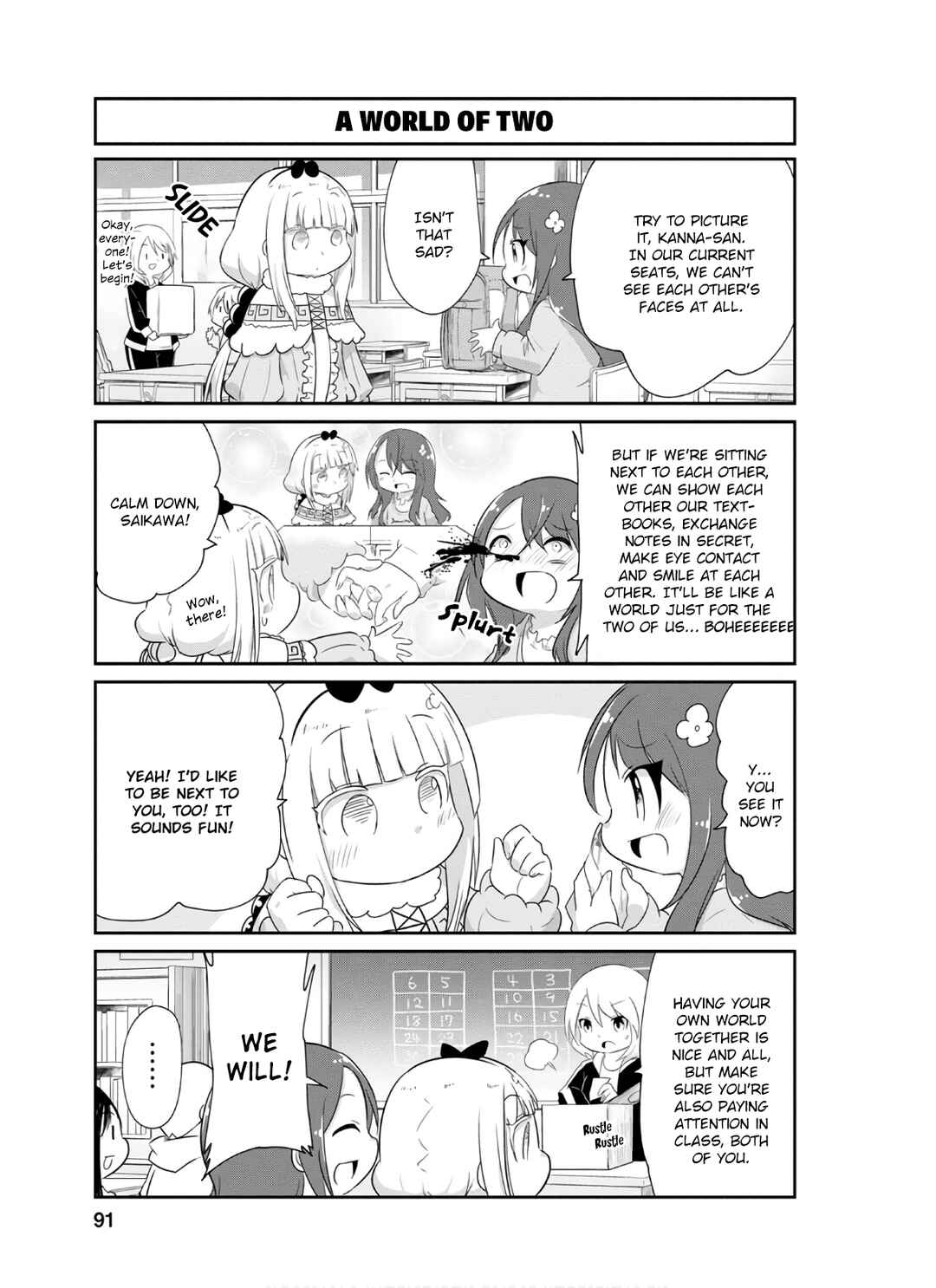 Kobayashi-san Chi no Maid Dragon - Kanna no Nichijou Chapter 77 - Page 5