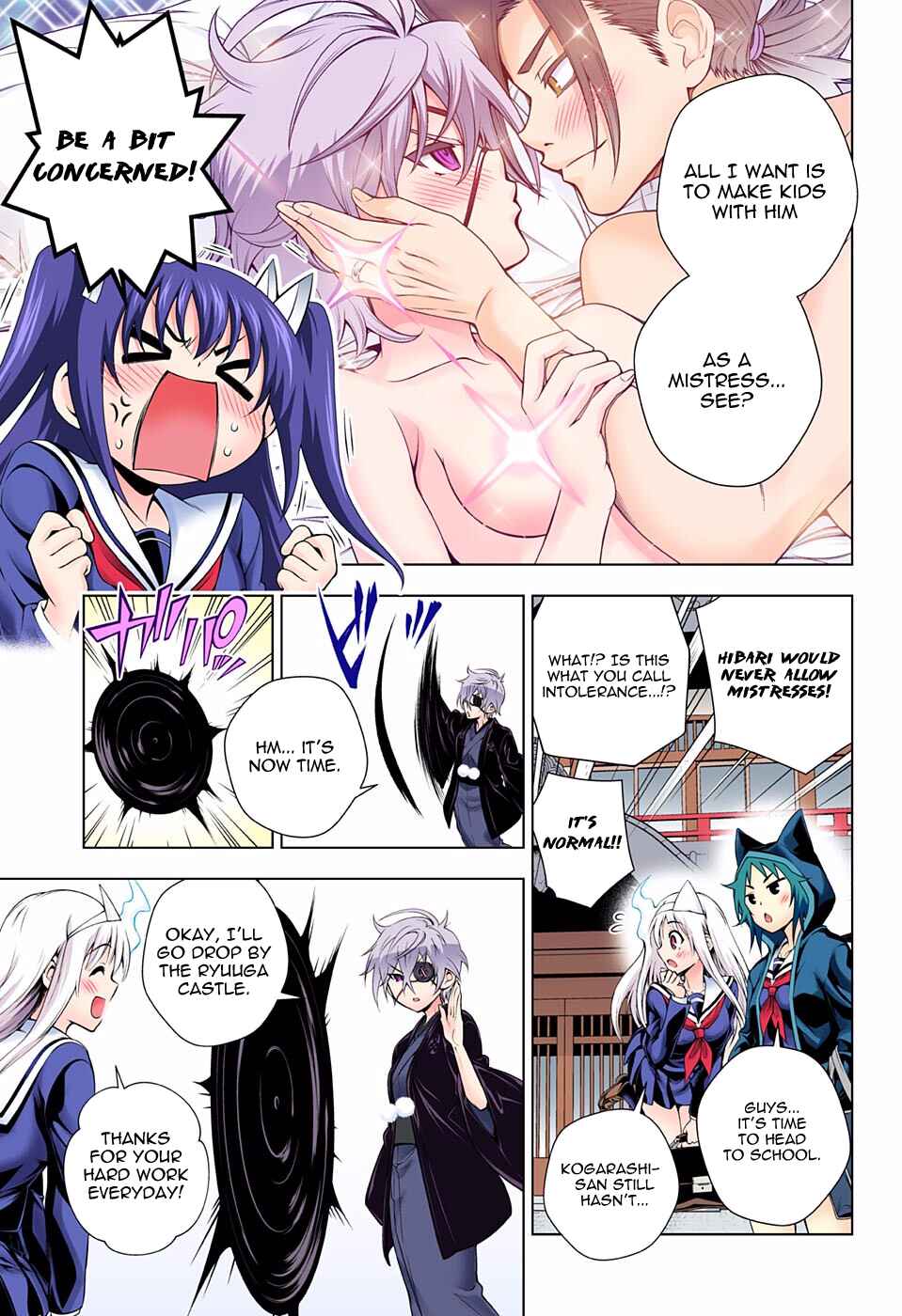 Yuragi-sou no Yuuna-san (Official Colored) Chapter 96 - Page 7