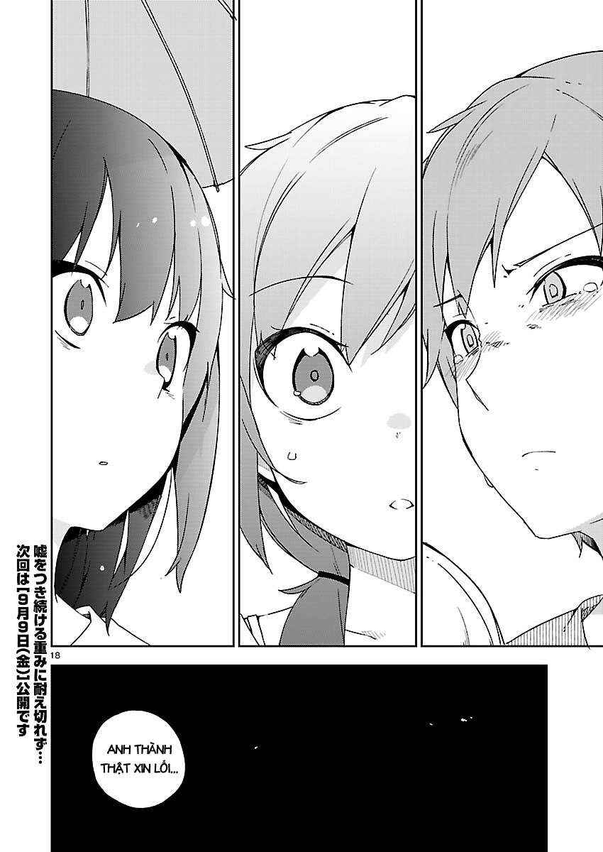 Ookami Shounen wa Kyou mo Uso wo Kasaneru Chapter 18 - Page 19