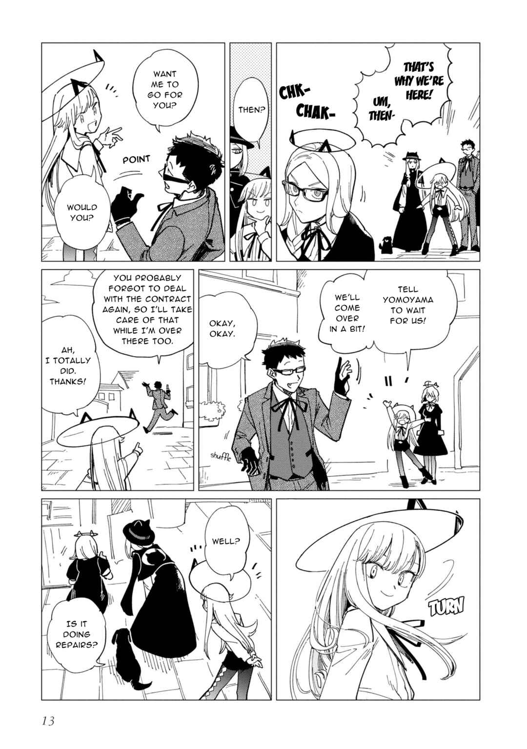 Shinozaki-kun no Mente Jijou Chapter 17 - Page 13