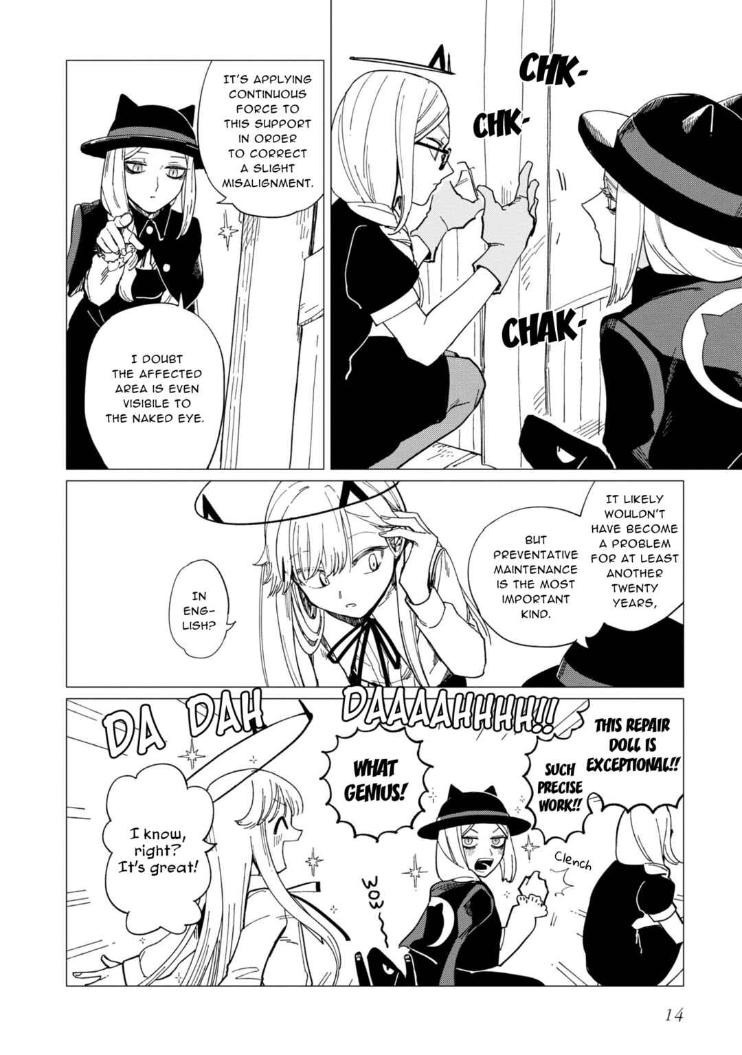 Shinozaki-kun no Mente Jijou Chapter 17 - Page 14